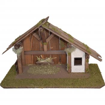 ALFRED KOLBE Weihnachtskrippe, braun, 1-tlg., 50x30x32 cm