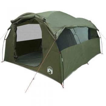 Olive Green 6‑Seat Family T‑Tent – Weatherproof