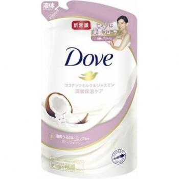 Recharge Dove Japon : gel douche lait de coco & jasmin
