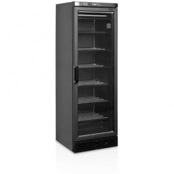 Congélateur Vitré – TEFCOLD – UFSC370G – Noir – 1 Porte Vitrée – Froid Statique
