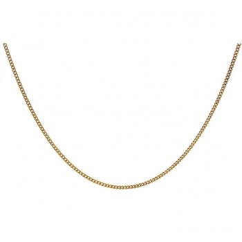 Trendor 72016 Feine Panzerkette für Kinder 333 Gold (8 Karat) 1,1 mm