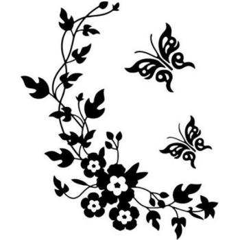 Bordado Floral para Baño