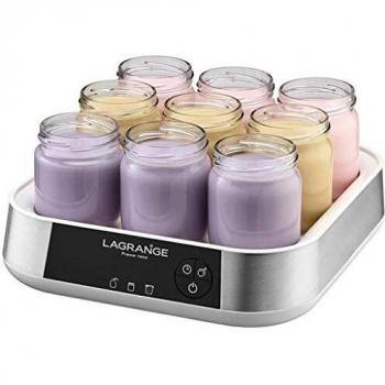 Lagrange Compact Yogurt/Fromage System – 9 Jars + 2 Stainless Compartments