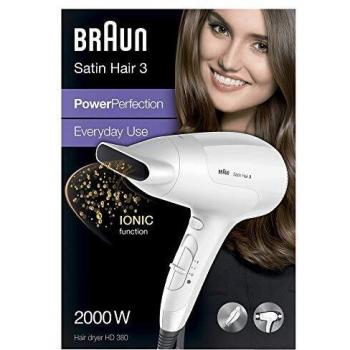 Secador de Cabelo Iônico Braun Satin Hair 3