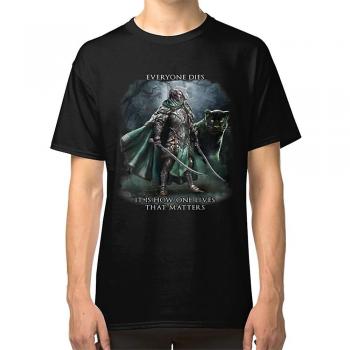 Camiseta de Drizzt Do'Urden Héroe Drow Negro M