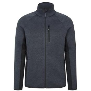 Men’s Black Treston Full‑Zip Fleece – Size Small