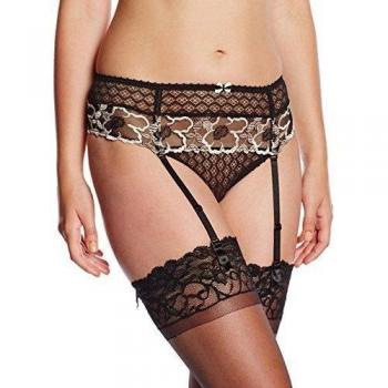 Aubade TANGA PJ-Tangas Mujer, Noir