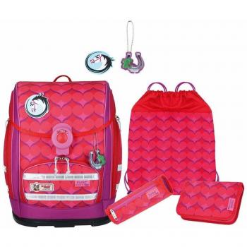 McNeill ERGO Explorer 4er-Set mit Lila-Schulranzen