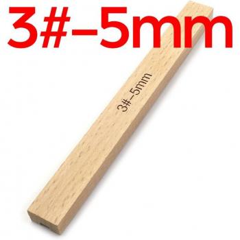 Instalador de cremallera de madera para costura, herramienta de reparación de billeteras 3# 5#