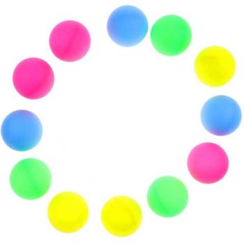 Pack de 12 balles de bière colorées pour jeux de Pong
