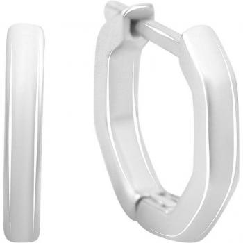 Boucles d'oreilles en argent pur sans pierres