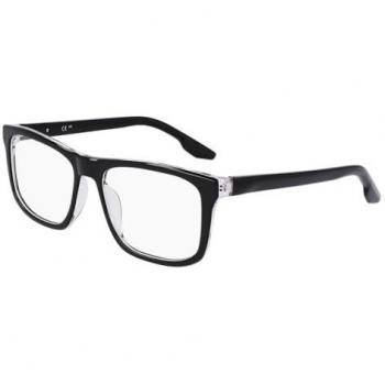 Nike 7163 010 Men's Optical Frames – Recycled PET, Black, Square, Blue‑Light Protection