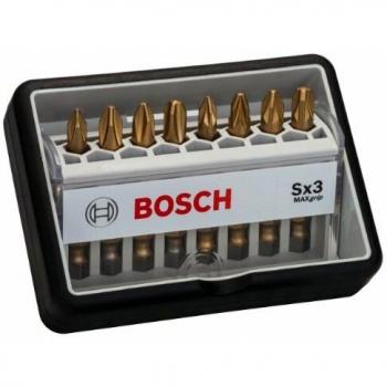Bosch Professional 8tlg. Schrauberbit-Set für Kreuzschlitzschrauben