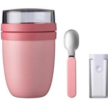 Mepal Lunchpot Ellipse Thermo mit Faltbarem Löffel 500 ml + 200 ml