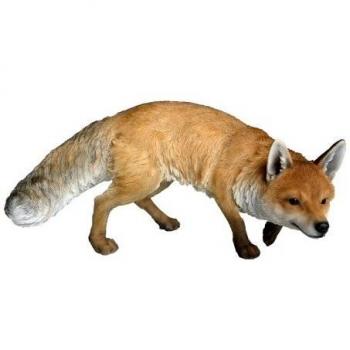 Compact Fox Real Life Ornament