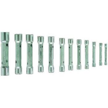 Pack 8 pièces : douilles métriques double côté, 6‑22 mm (Bahco)