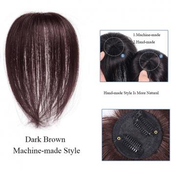 MSTN Hand-made Synthetic Hair Topper with Bangs