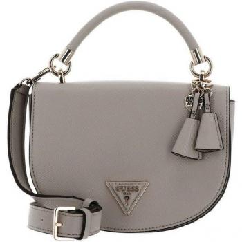 Guess Beige Hammered Effect Tote