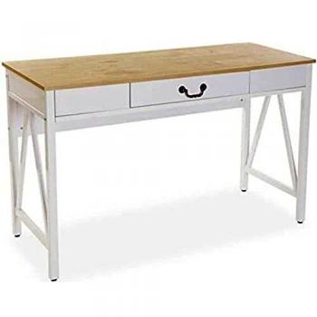 Scrivania Compact Versacom 76×45×120 cm con Cassetto