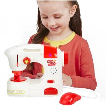 Máquina de Coser Eléctrica para Niños con Luces y Sonidos