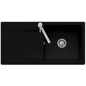 Évier encastré Siluet Villeroy & Boch 333601S5, Ébène