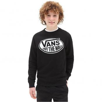 Sudadera Vans Classic Negro Off the Wall Sin Capucha