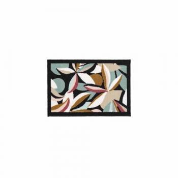 Tapis antidérapant Douceur d’Intérieur 40x60 cm Feuillage Coloré Résistant Lavable