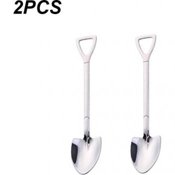 4PCS Stainless Steel Shovel Spoon Set