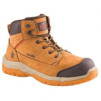 Botas de Seguridad Solleret Scruffs, Color Marrón Claro, Talla 45 (10,5)