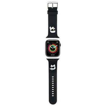 Karl Lagerfeld 3D Silikon Uhrenarmband für Apple Watch 38/40/41mm