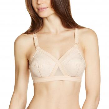 Playtex Sujetador 556 sin aros cruzado mágico beige
