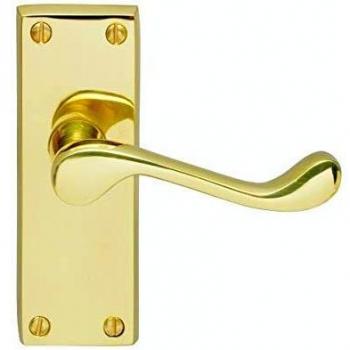 Carlisle Brass CBS55 Victorian Door Handle-Scroll, 120 x 40 mm