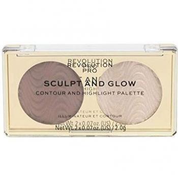 Revolution PRO Konturpalette Sculpt and Glow, Savanna Nights 2x2 g