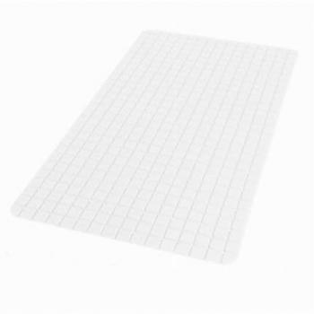 Tapis d'arredo antibasculement blanc à carreaux 69x39 cm (69816)