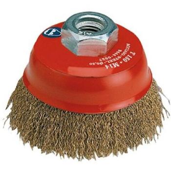 Brosse coupe fil acier ondulé