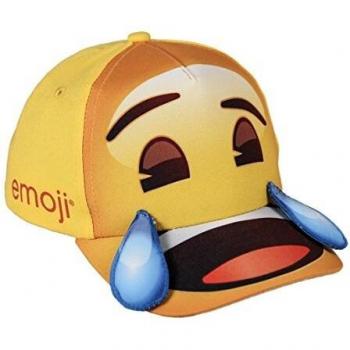 Emoji Cap Weinendes Lachen für Kinder mit 3D Effekt