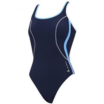 Aqua Sphere Ladies Ursula Swimming Costume (32) (Navy/Blue)