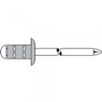 Gesipa 1433889 Mehrbereichsblindniete Edelstahl Aluminium 500 Stück