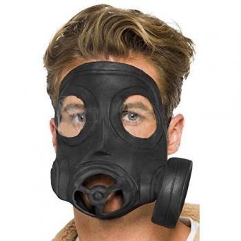 SMIFFYS Tactical Black Latex Mask