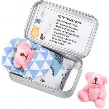 Oso Rosa en Lata para Niños
