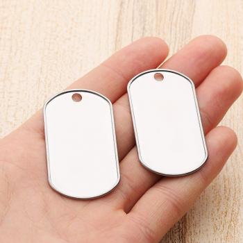 4PCS Custom Pet Collar Tags
