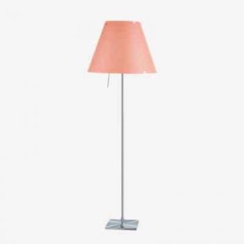 Luceplan Costanza Terra mystisches Rosa mit Schalter