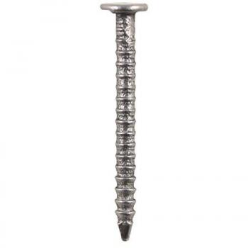 Silver‑Finish 25 mm Ringshank Nail Pack – 0.5 kg