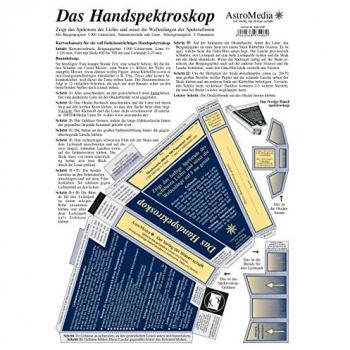 Astromedia Bausatz Handspektroskop für Experimente