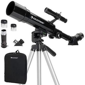 Celestron 21038 Refractor Telescope 118x Black