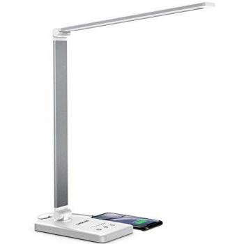 Lampe de Bureau LED Noire avec 5 Modes de Couleur