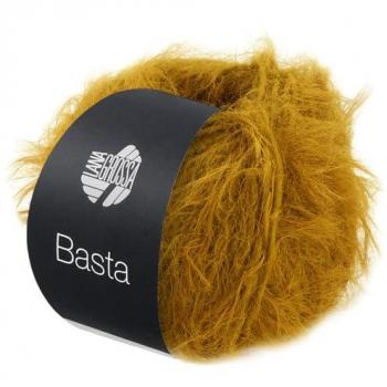 LANA GROSSA BASTA Häkelwolle 100 m (Garn im Fake‑Fur‑Look mit Franseneffekt) 50 g