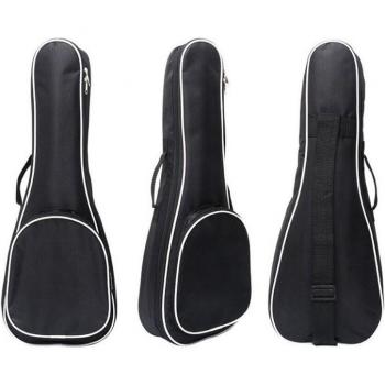 Ukulele Case Oxford Fabric with Outer Zipper Pockets for 21 23 26
