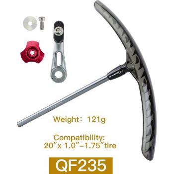 Qbicle Folding Bike Carbon Fender