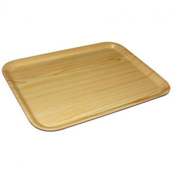 320mm x 240mm Birch Wood Rectangular Serving Tray